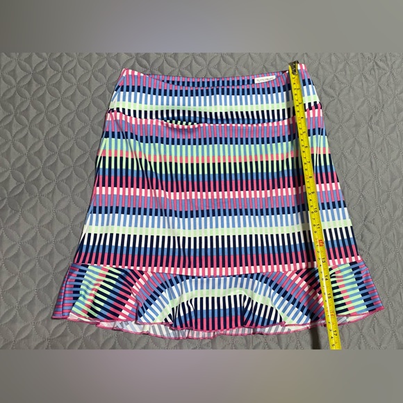 Golfini PULL-ON RUFFLE STRETCH SKORT 18" | TUTTI FRUTTI - Picture 8 of 10